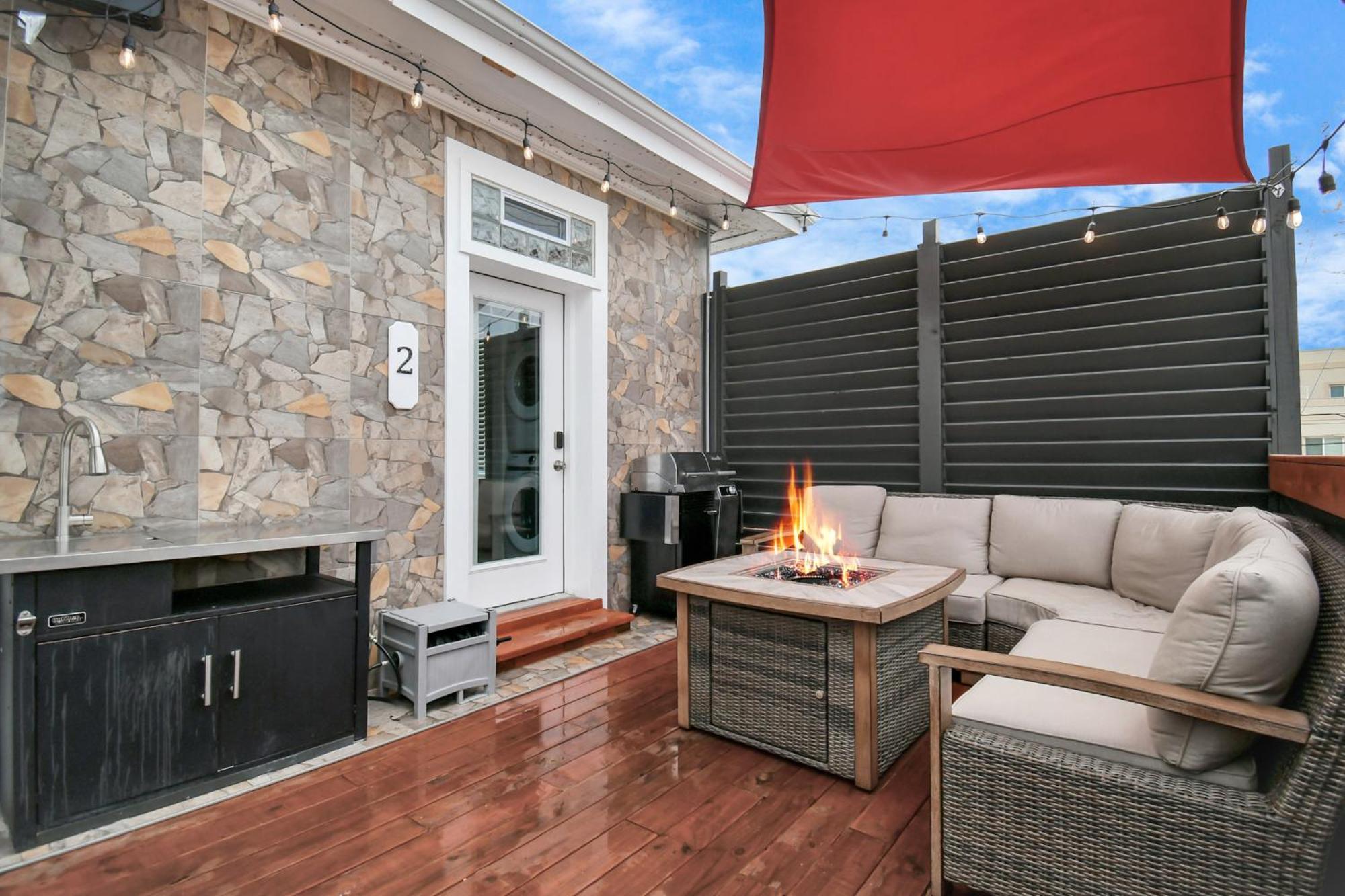 Nautical Loft With Outdoor Kitchen & Beach Access Galveston Exterior foto